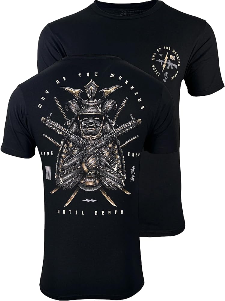 Howitzer Style Men's T-Shirt Way of The Warrior Military Grunt MFG