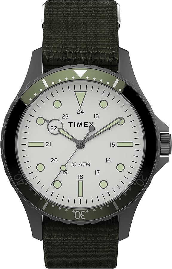 Timex Men's Navi XL 41mm Analog Quartz Stainless Steel 20 Casual Watch