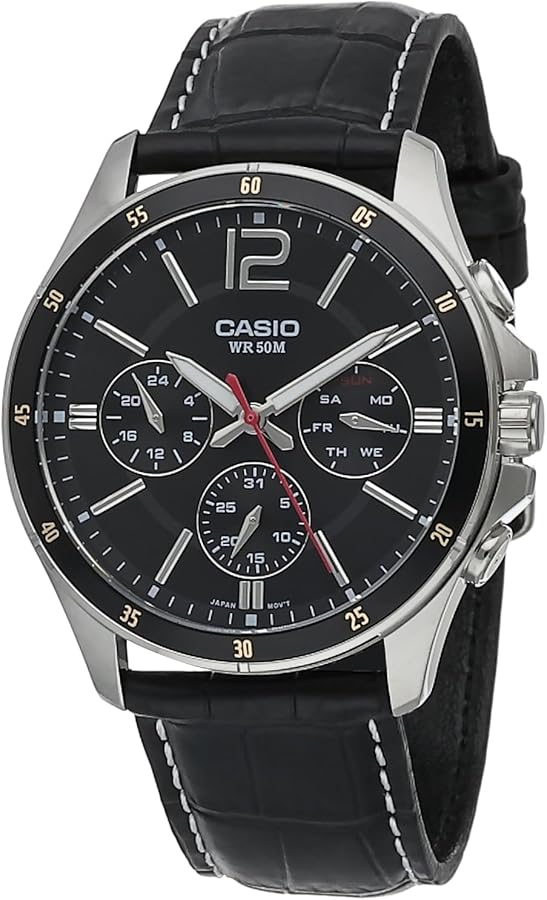 CASIO MTP-1374L-1A Men's Multifunction Japanese Watch, Casual