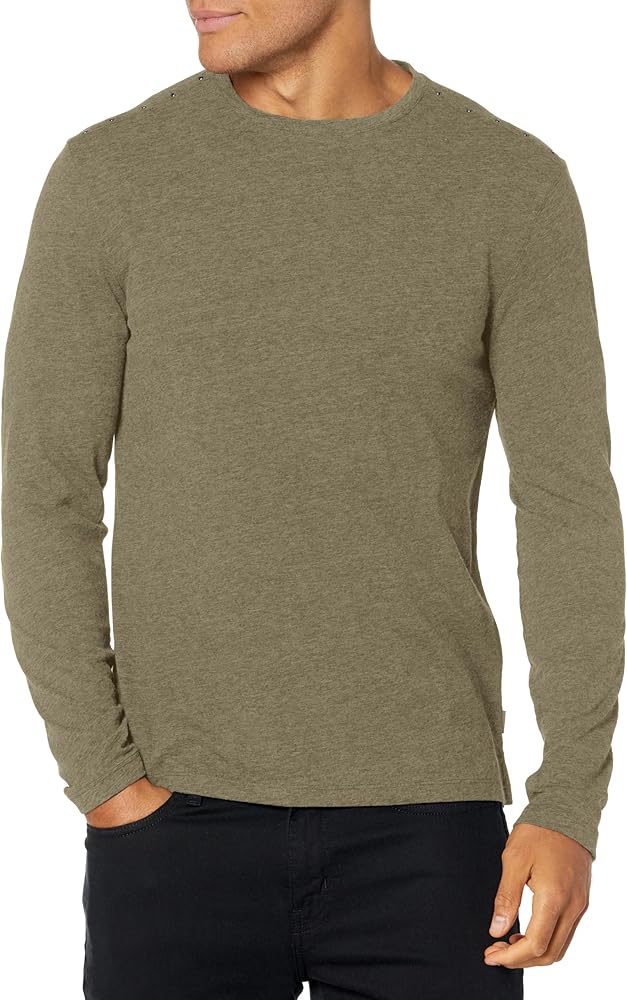 John Varvatos Men's Dover Long Sleeve Crew