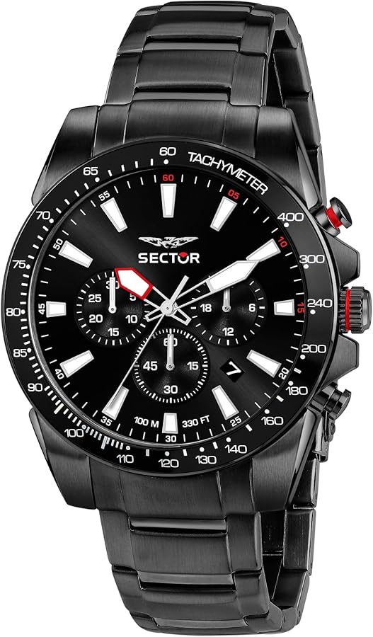 Sector No Limits Men's Watch, Chronograph, Analogue, 450 Collection - R3273776006