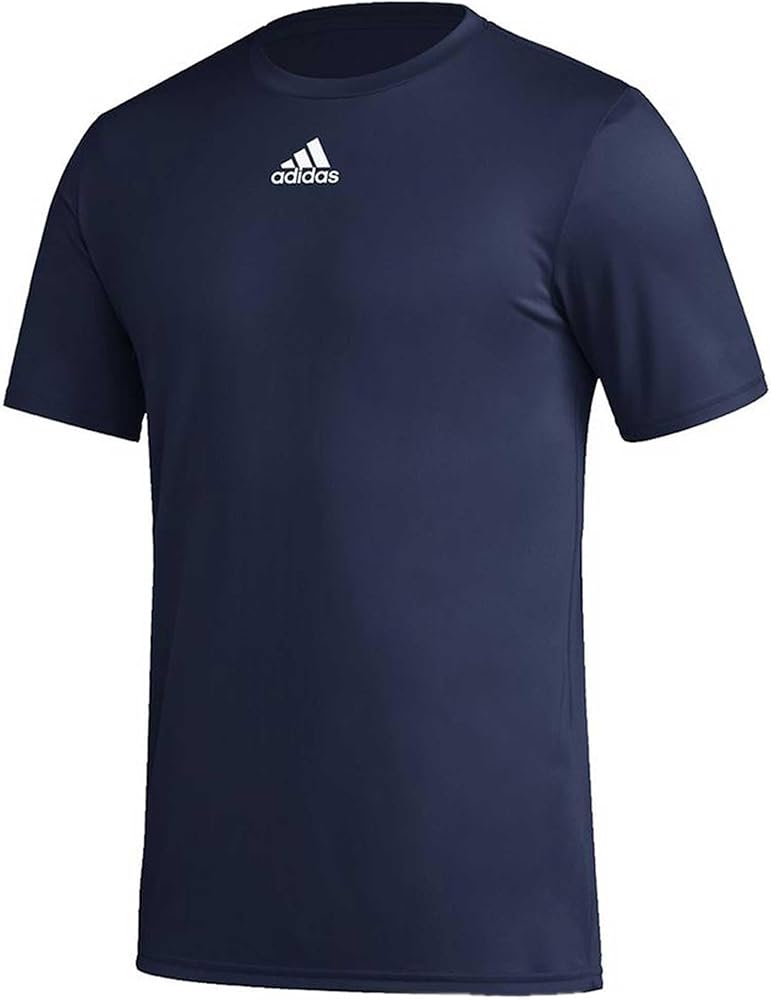 adidas Mens SS Pregame Bos Tee Team Navy 2XL