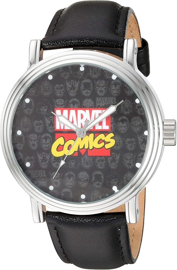 Marvel Adult Vintage Analog Quartz Watch