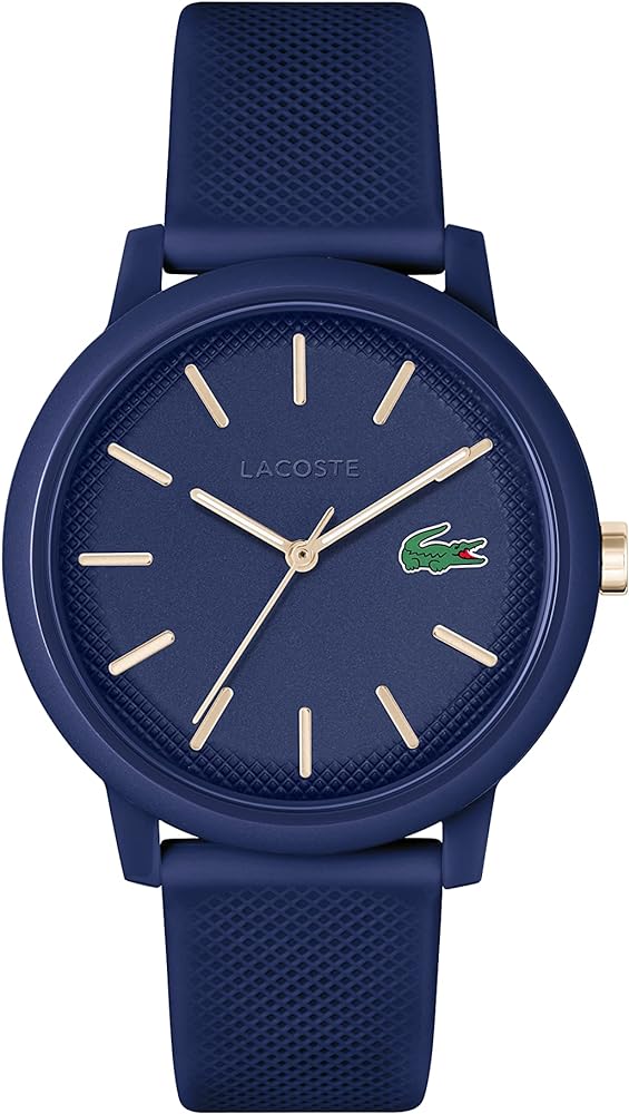 Lacoste Mens 12.12 Chrono Silicone Watch