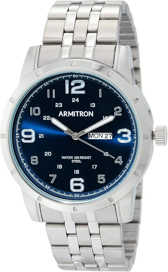 Armitron Men's Day-Date Function Bracelet Watch, 20-5398