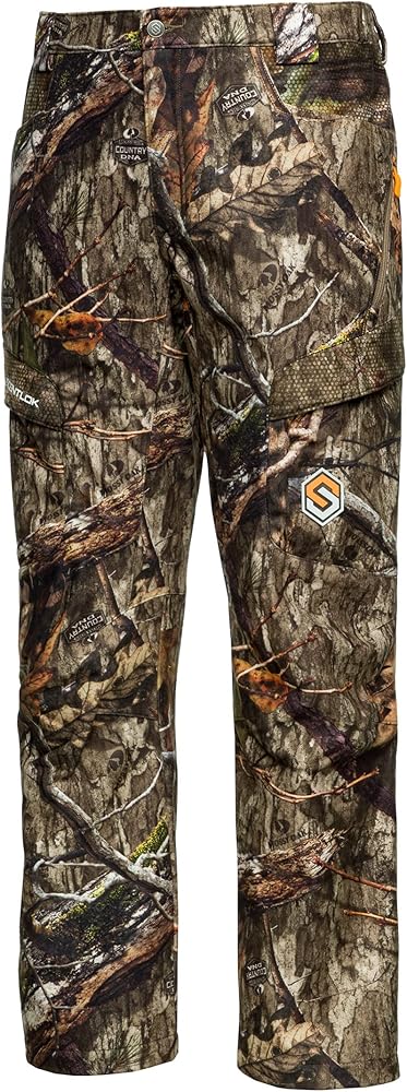 ScentLok Forefront Camo Hunting Pants - Midweight & Water Repellent Pants with Carbon Alloy Odor Reducing Technology