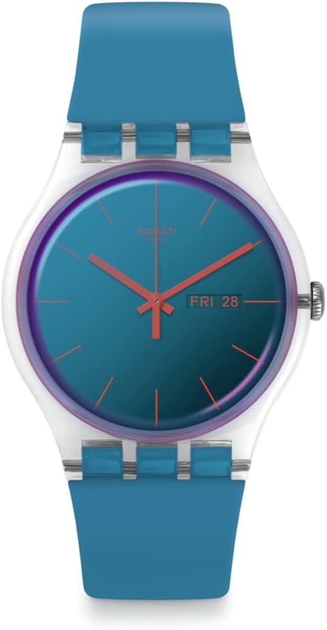 Swatch New Gent BIOSOURCED POLABLUE Quartz Watch