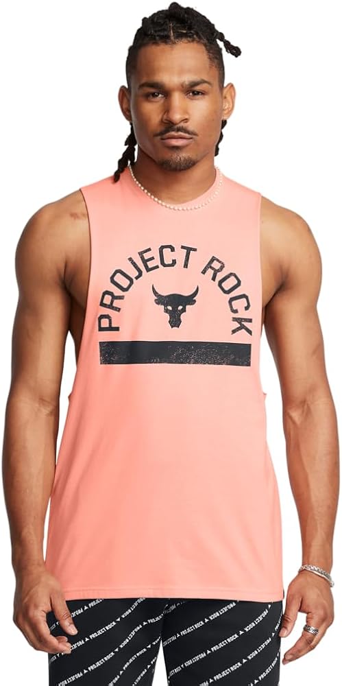 Under Armour Men's Project Rock Payoff Graphic Sleeveless T Shirt