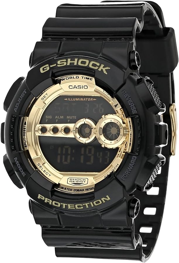 Casio Men's XL Series G-Shock Quartz 200M WR Shock Resistant Resin