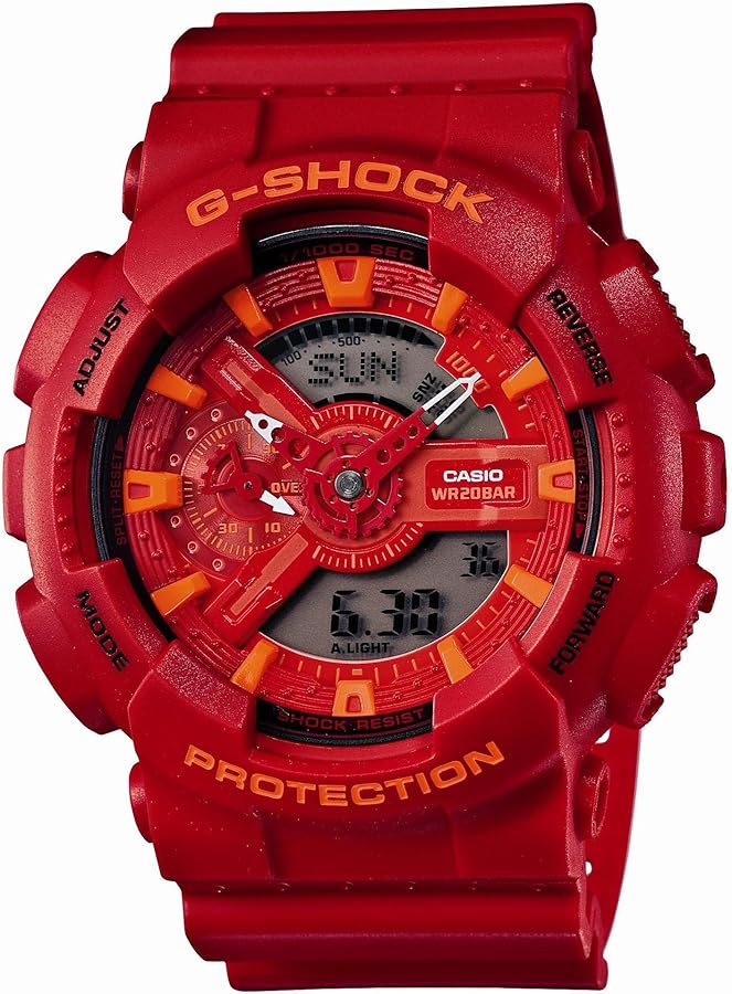 Casio G-SHOCK Blue and Red Series Men Watch GA-110AC-4AJF LIMITED EDITION (Japan Import)