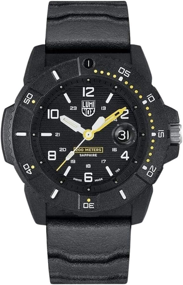 Luminox Navy Seal Foundation Military Watch, 45 mm | Black|Black | 20ATM