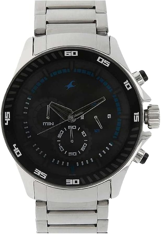 Fastrack Chrono Upgrade Analog Black Dial Men's Watch - ND3072SM03