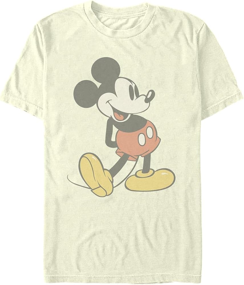 Disney Men's Vintage Classic Mickey Mouse