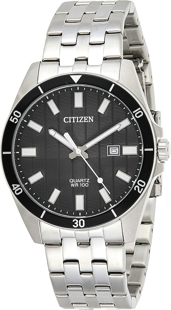 Citizen Men's Quartz BI5050-54E Silver Stainless-Steel Japanese Fashion Watch