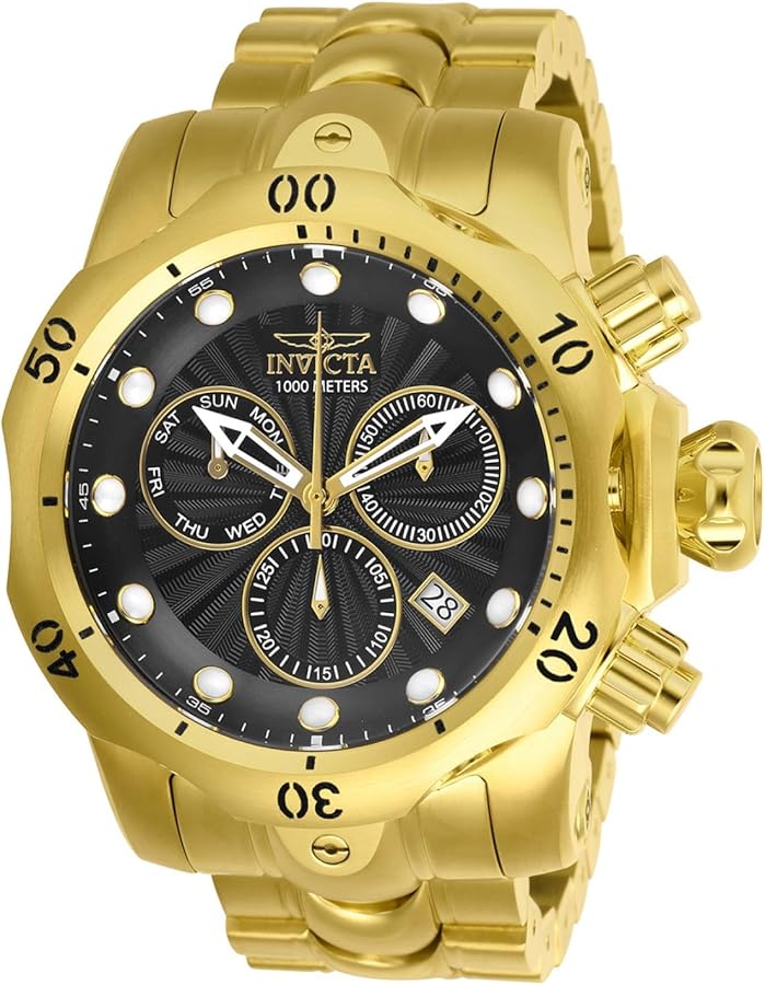 Invicta Men's 25904 Venom Analog Display Quartz Gold Watch