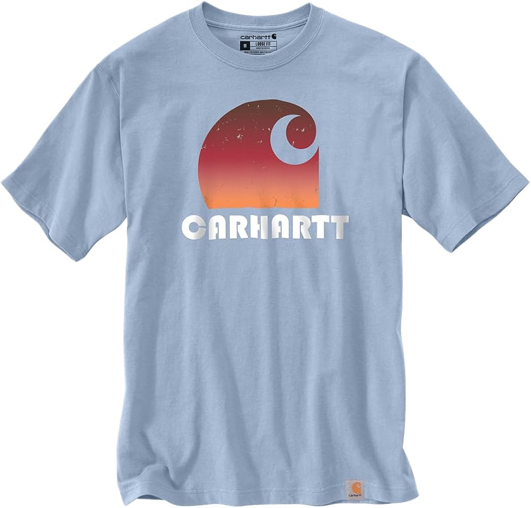 Carhartt Men's Loose Fit Heavyweight ShortSleeve C Graphic TShirt