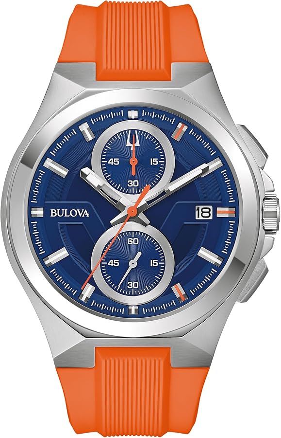 Bulova Marc Anthony Sport Strap Quartz Watch, Stainless Steel, Sapphire Crystal