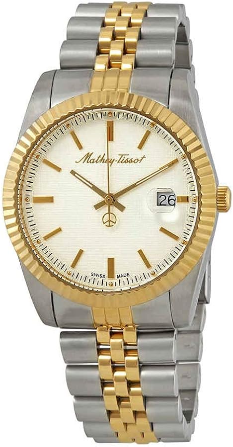 Mathey-Tissot Rolly III Silver Dial Mens Watch H810BI