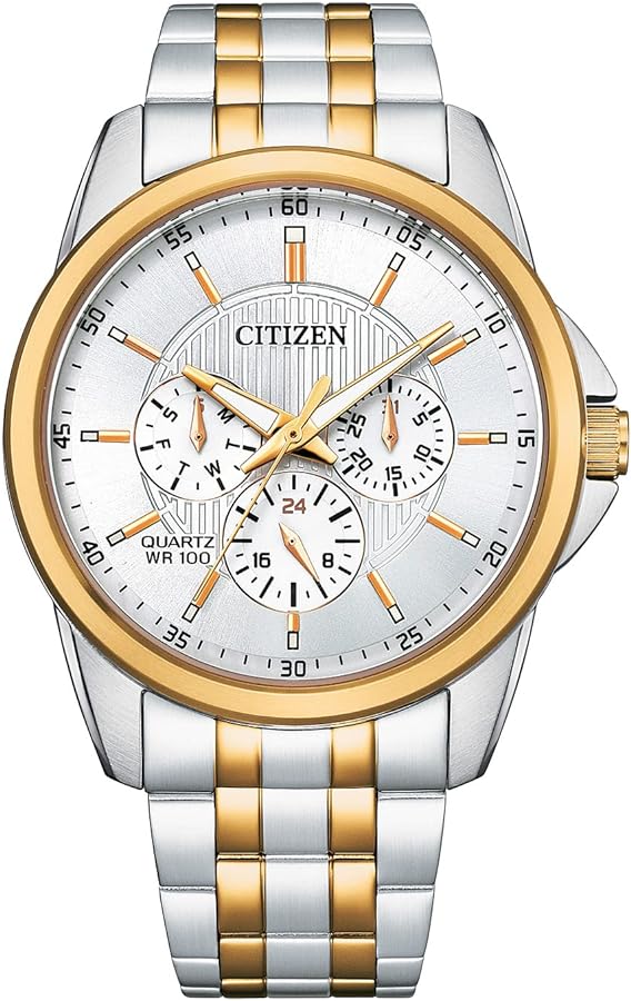 Citizen Quartz Mens Watch, Stainless Steel, Classic