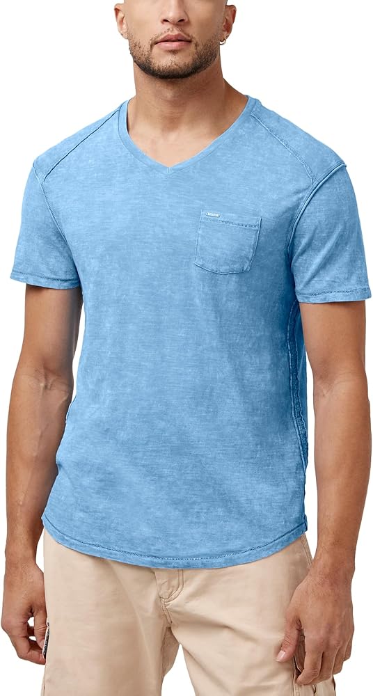 Buffalo David Bitton Men's Super Soft Essential Basic Tee