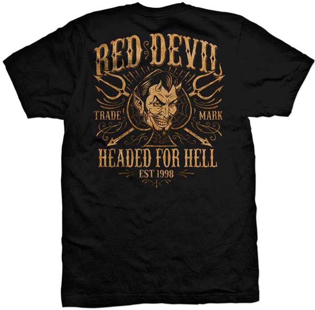 RED DEVIL CLOTHING Headed for Hell – Men’s T-Shirt