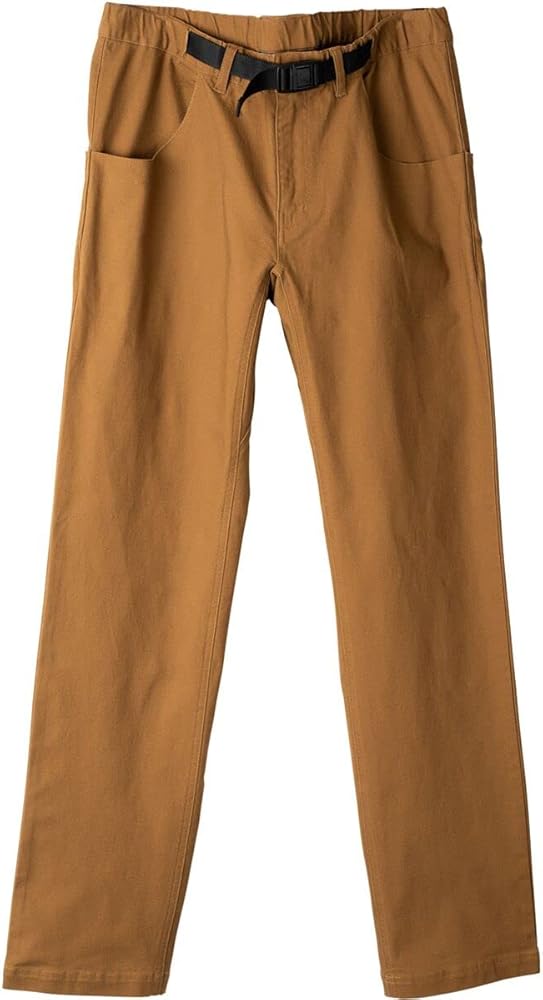 KAVU Chilliwack Flex Pant Hiking Pants, Elastic Waistband Built-in Belt