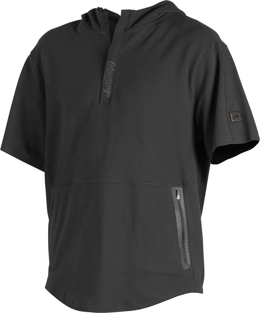 Rawlings | Half-Zip Short Sleeve Hoodie | Gold Collection Series | Adult | Multiple Sizes/Styles