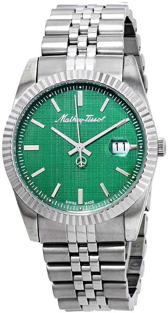 Mathey-Tissot Rolly III Green Dial Men's Watch H810AV