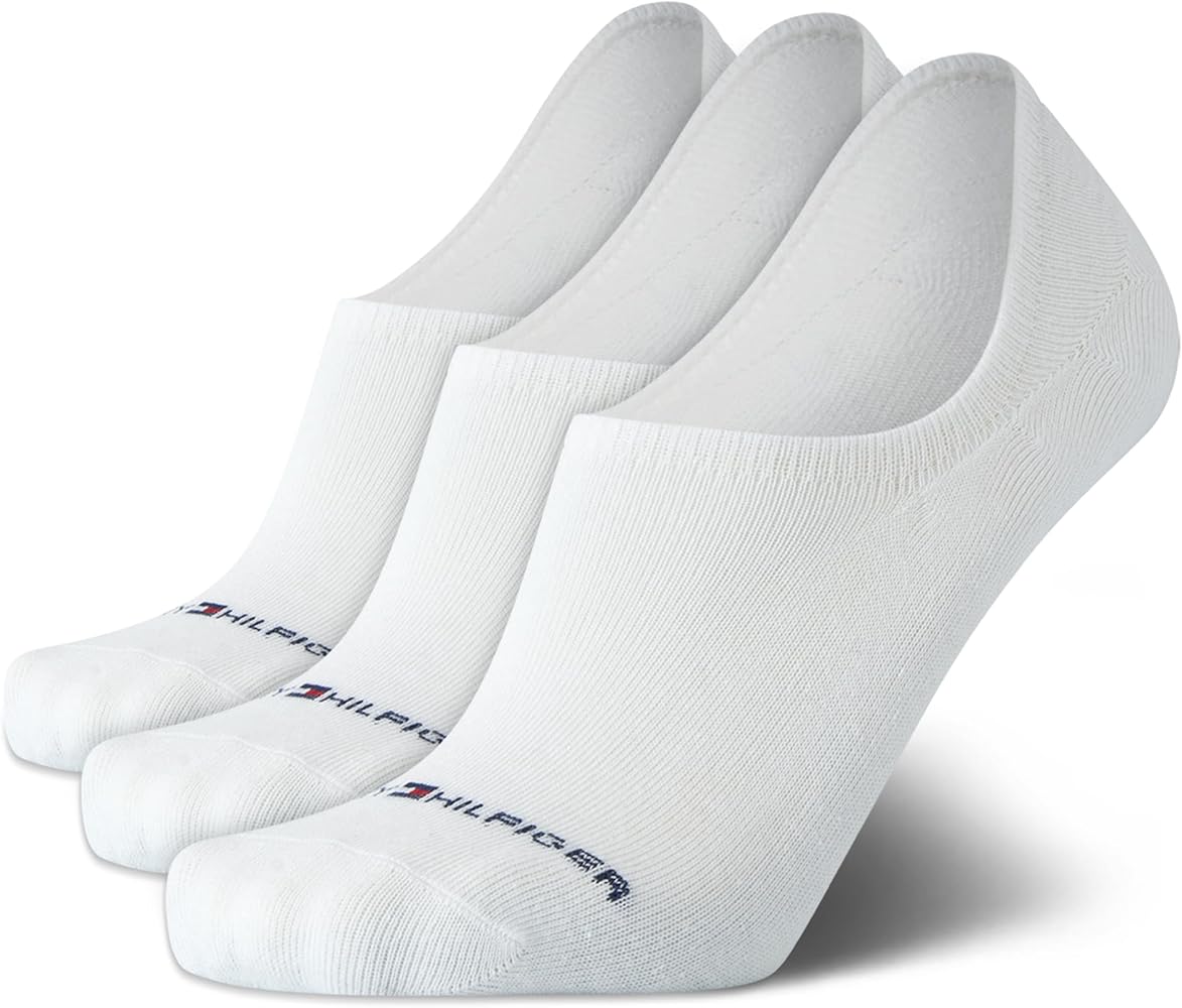 Tommy Hilfiger Men’s Athletic Socks – Cushion No Show Socks (3 Pack)