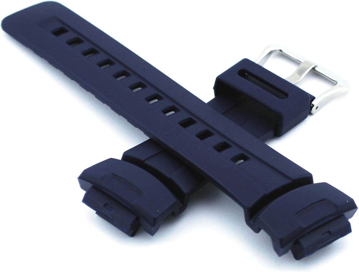 Casio Genuine Replacement Strap for G Shock Watch Model G-100-2B, G-2310-2V, G-2400-2V, G-100-2BV