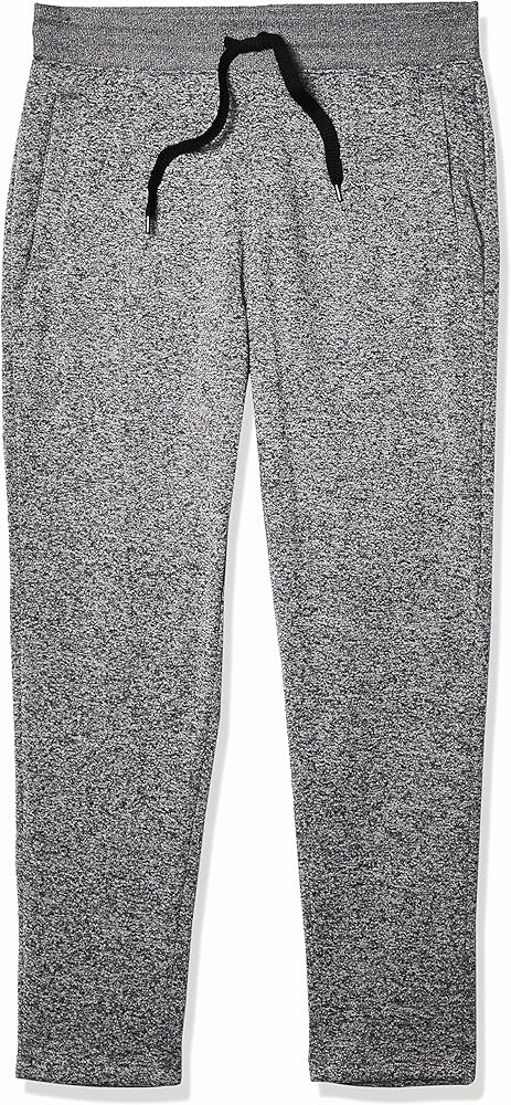 Southpole Men's Fleece Jogger, Marled Grey, XX-Large