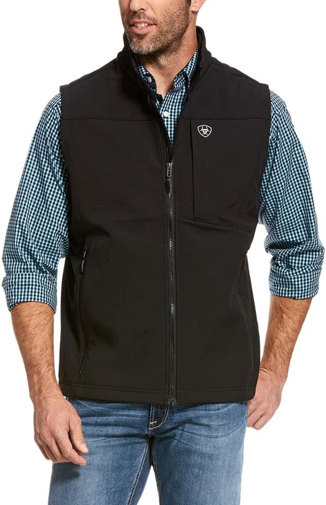 ARIAT Men's Logo Softshell 2.0 Cav Vest