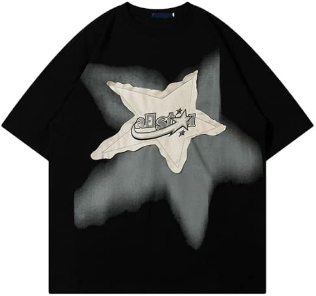 Y2K 90s Vintage Oversize Shirts Graphic Tees Mens Womens Y2k Tops Casual Unisex Streetwear