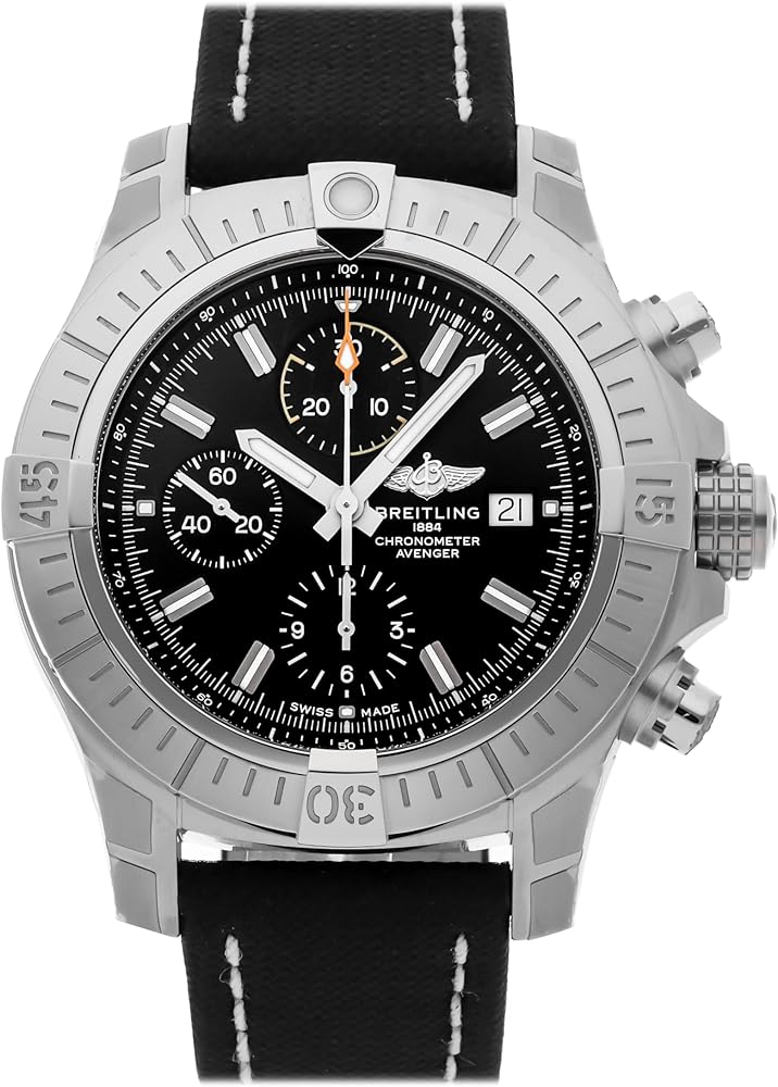 Breitling Avenger Chronograph Automatic Black Dial Men's Watch A13317101B1X1