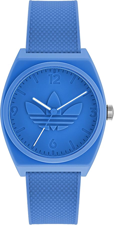 Adidas Blue Resin Strap Watch (Model: AOST220332I)