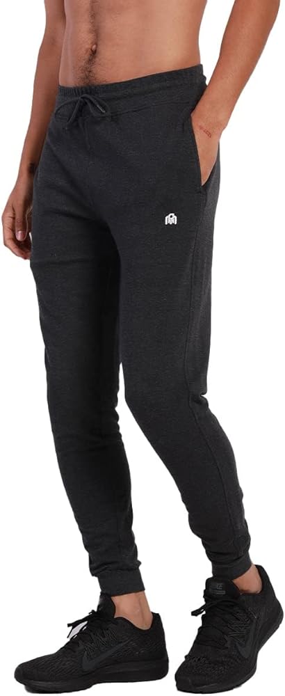 INTO THE AM Premium Men's Jogger Sweatpants - Athletic Fit Joggers with Pockets S - 4XL