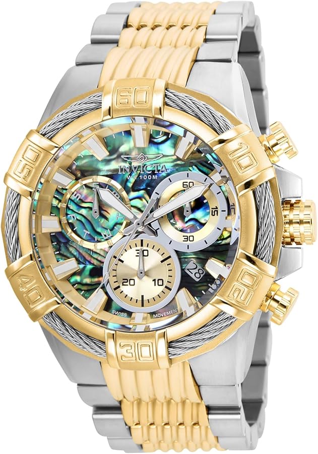 Invicta Men Bolt Quartz Watch, Two Tone, 26540