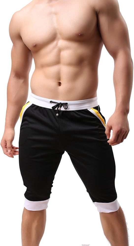 Men's Fashion Sports Pants Summer Thin Section Pants Capri Pants Shorts