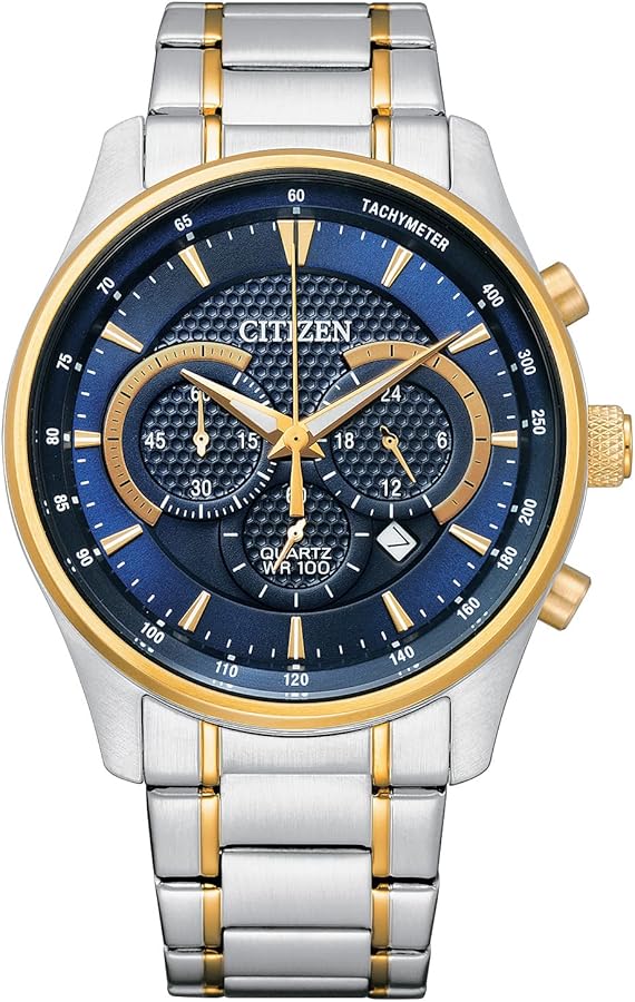 Citizen Men's Quartz Dress Watch with Stainless