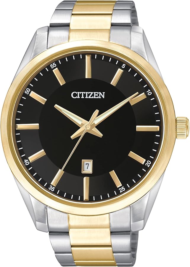 Citizen Quartz Mens Watch, Stainless Steel, Classic