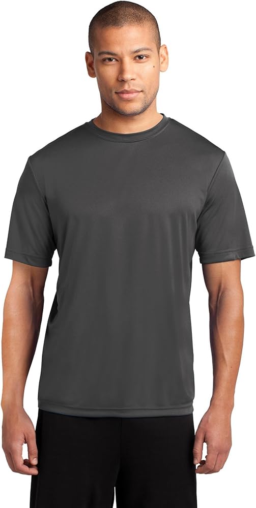 Port & Company Essential Performance T-Shirt, Charcoal, XX-Large