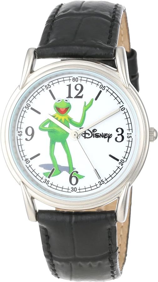 Disney Adult Classic Cardiff Analog Quartz Leather Strap Watch