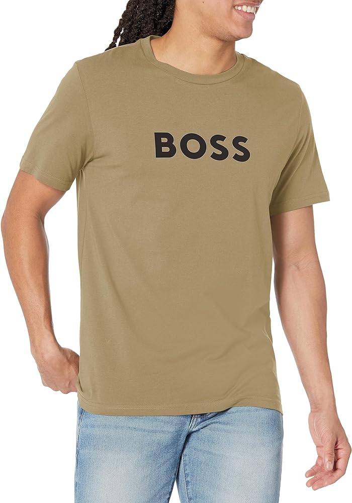 BOSS Men's Big Logo Cotton T-Shirt