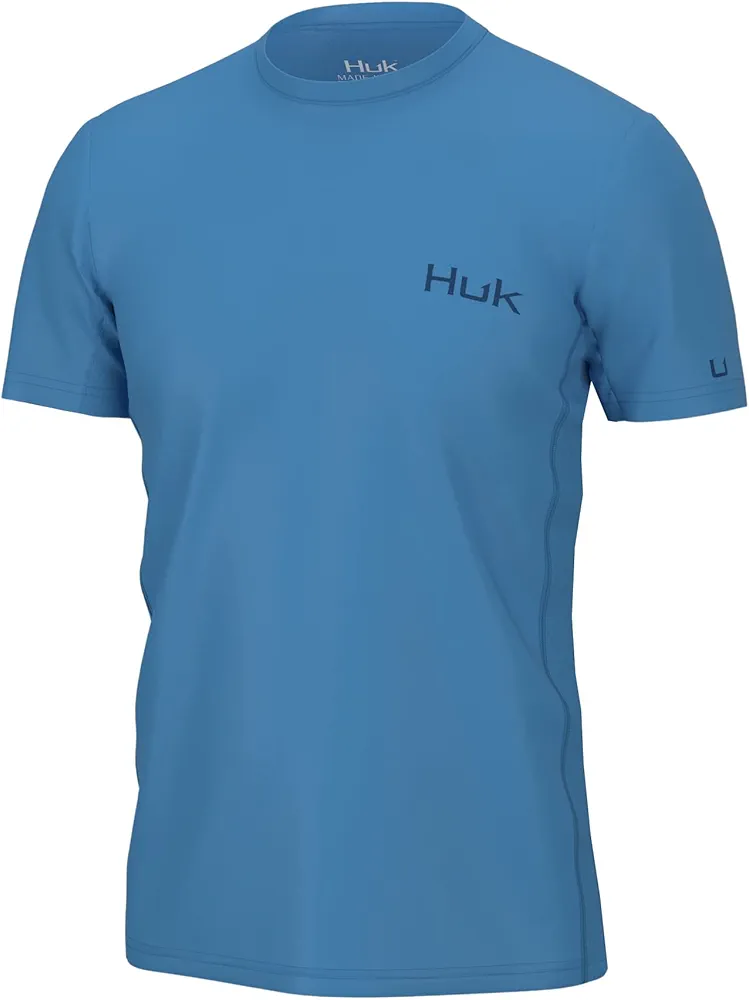 HUK Men's Icon X Short Sleeve, Fishing Shirt with Sun Protection