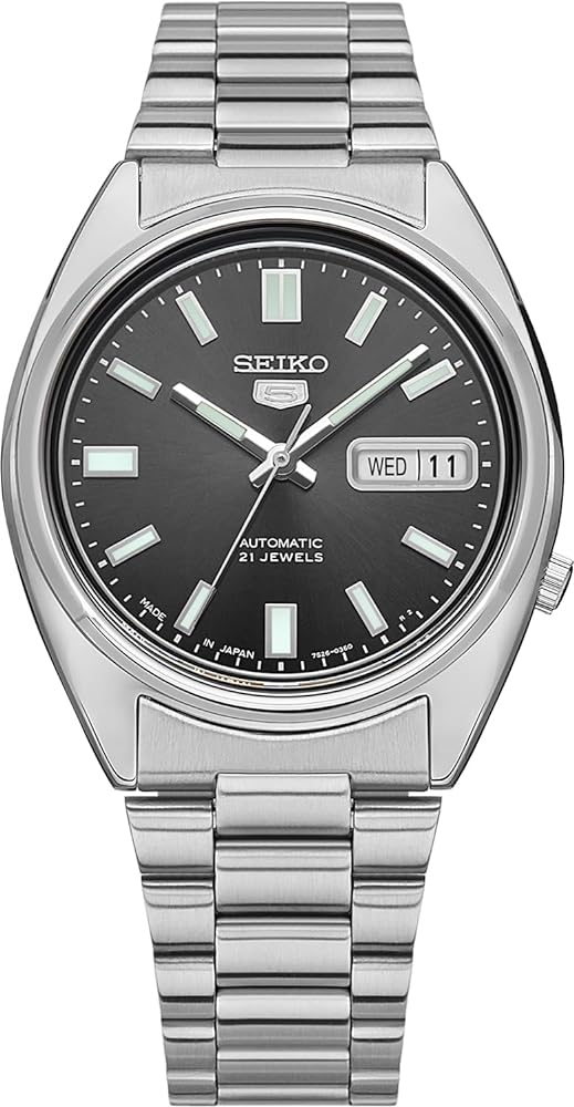 SEIKO Series 5 Automatic Black Dial Men's Watch SNXS79J1