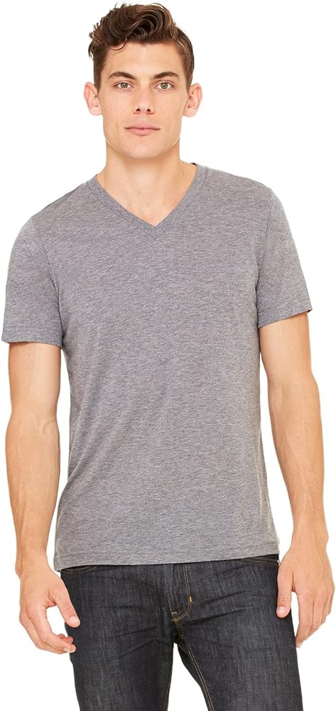 Bella Canvas Triblend Sideseamed V-Neck Fit T-Shirt