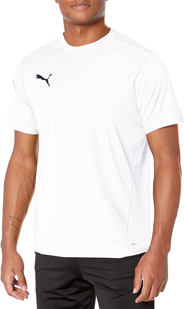 PUMA Men's teamLiga Jersey, White Whit, Large