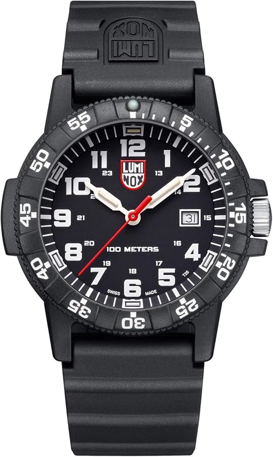 Luminox Leatherback SEA Turtle Giant XS.0321.L Mens Watch 44mm - Military Watch in Black Date Function 100m Water Resistant