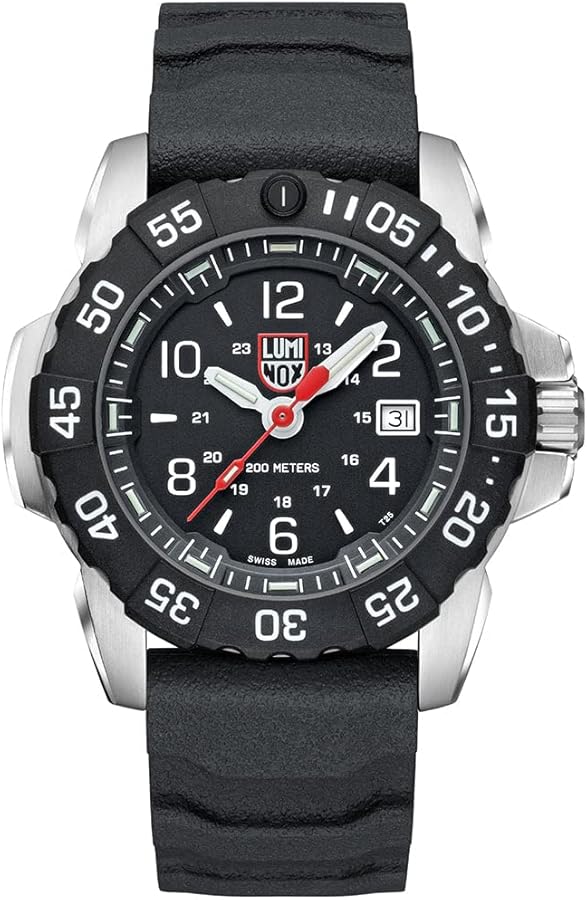 Luminox Men's Navy Seal Rubber/Steel/Carbon 45mm Analog Dive Watch