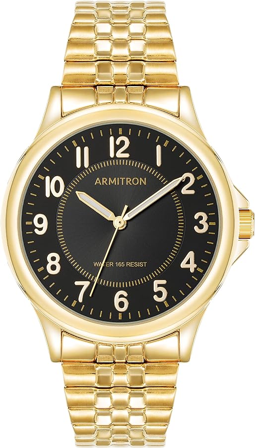 Armitron Men's Metal Expansion Bracelet Watch, 20/5568